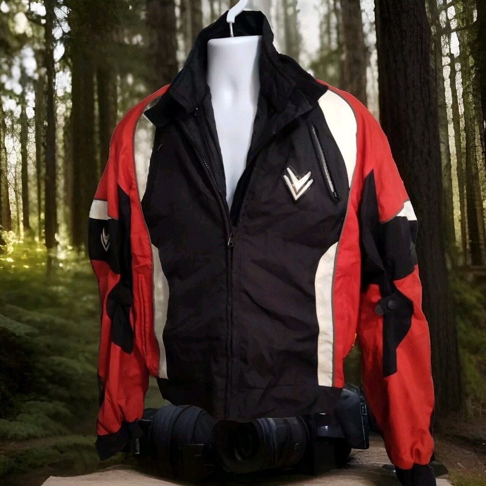 FRANK THOMAS XL HYPER TEC MOTORCYCLE JACKET Aqua Pore Advanced Padded